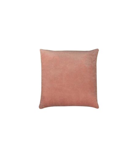 Furn Tanda Velvet Square Throw Pillow Cover (Pink/Ochre Yellow) (One Size) - UTRV2500