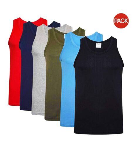 Débardeurs Homme Noir Bleu Vert Gris Bleu Marine Rouge Keanu