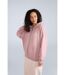 Veste à capuche idol femme rose clair Animal-1