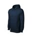Sweat À Capuche Cape Free Homme Bleu Marine Foncé Malfini-3