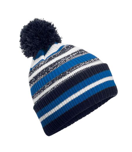Bonnet Multi-sport Fan Adulte Bleu Marine Français Bleu Saphir Blanc Beechfield