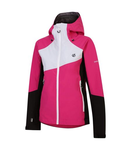 Blouson De Ski Excalibar Femme Rose Bonbon Noir Dare 2B