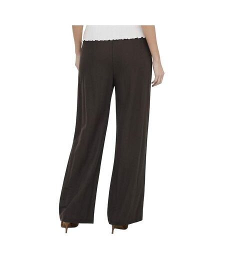 Pantalon fluide marron femme jdy leslie