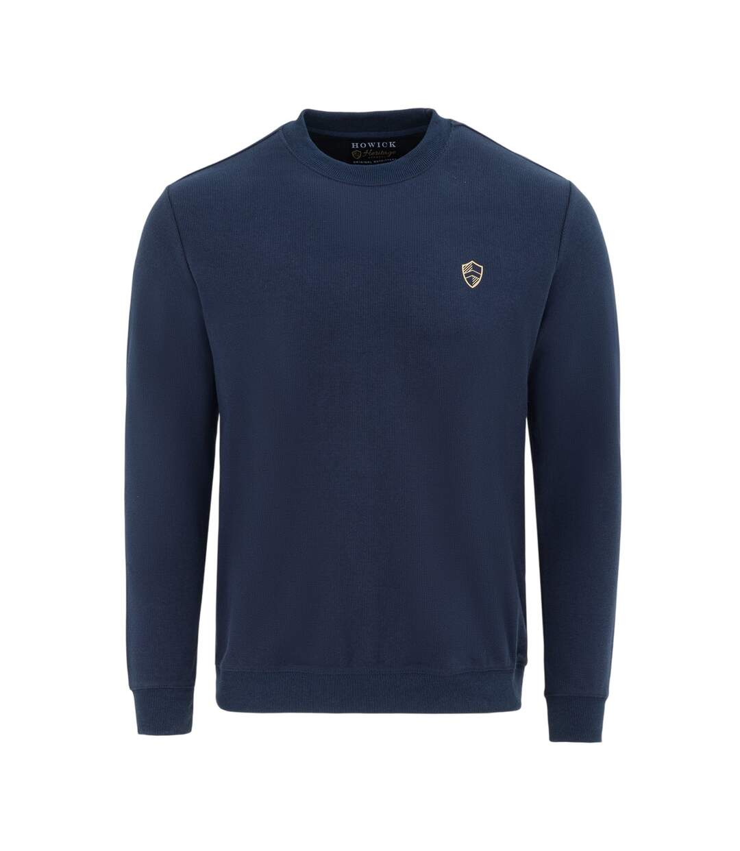 Sweat Motif/style Logo Homme Bleu Foncé Howick-1