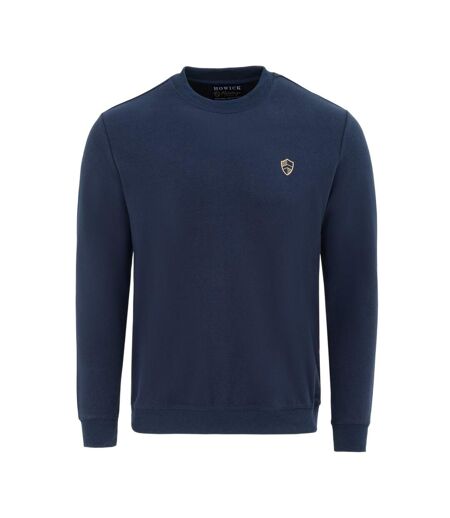 Sweat Motif/style Logo Homme Bleu Foncé Howick