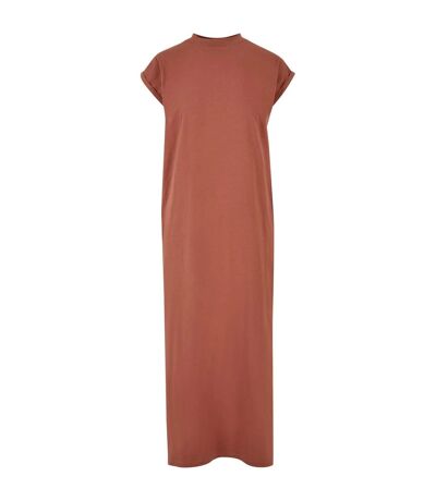 Robe Motif/style Long Femme Terre Cuite Urban Classics