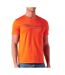 T-shirt orange homme teddy smith ticlass basic - m-1