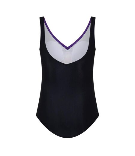 Maillot De Bain 1 Pièce Femme Noir Zoggs
