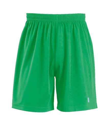 SOLS Mens San Siro 2 Sport Shorts (Bright Green) - UTPC2177