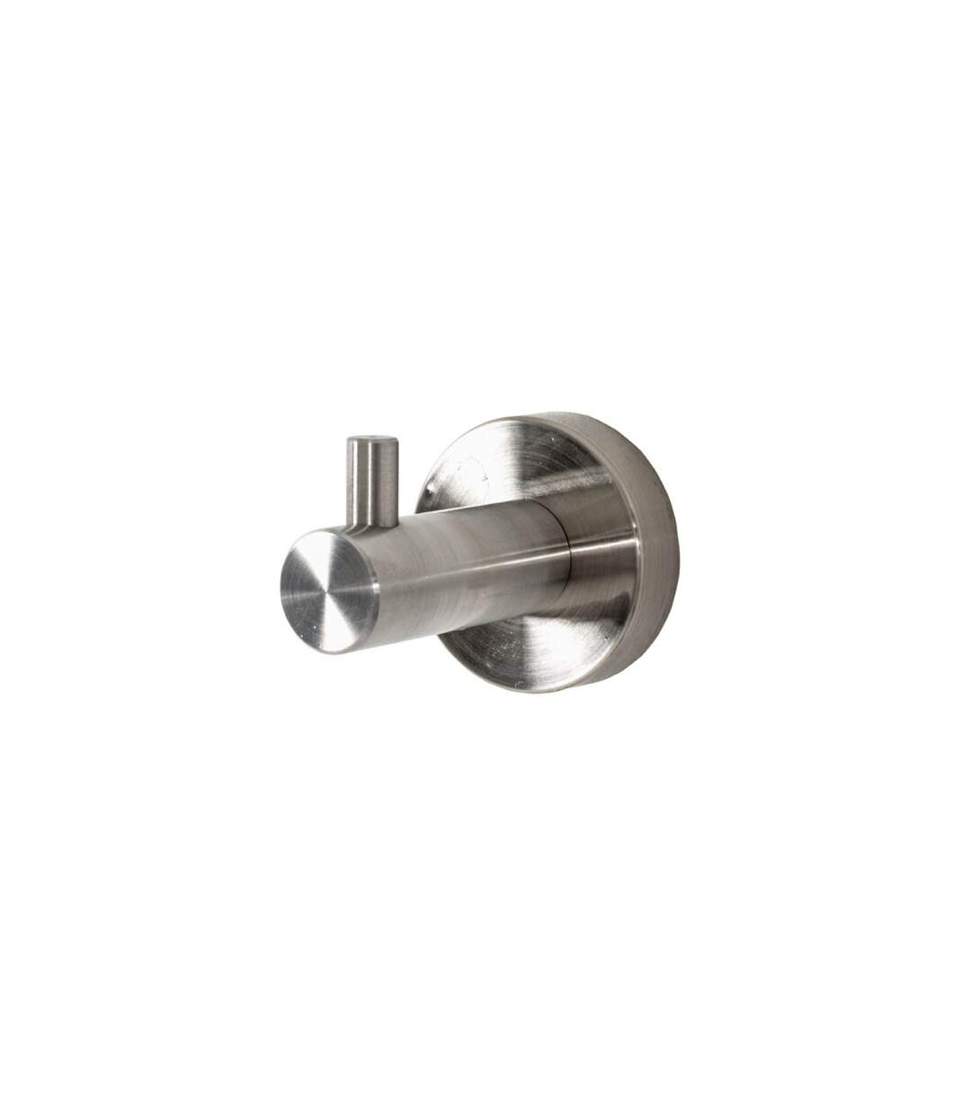 Patère en Inox 1 Crochet 7cm Argent-1