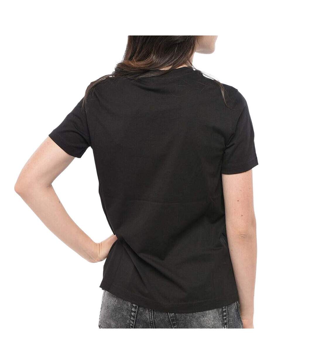 T-Shirt noir femme diesel t-reg 53-d maglietta-2