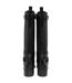 Womens/ladies Freya Leather Knee-high Boots Black Lotus Shoes-2