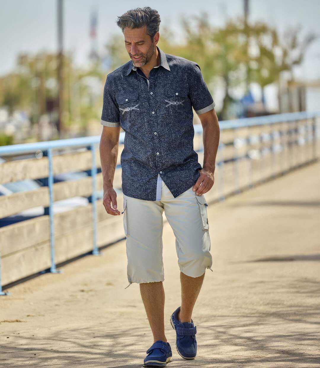 La Chemise Manches Courtes en Popeline-5