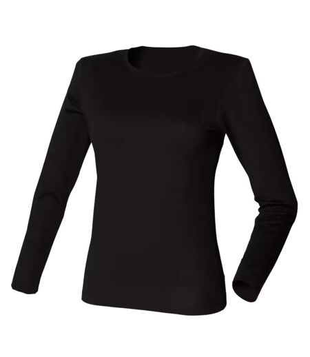 T-shirt Feel Good Femme Noir SF Women