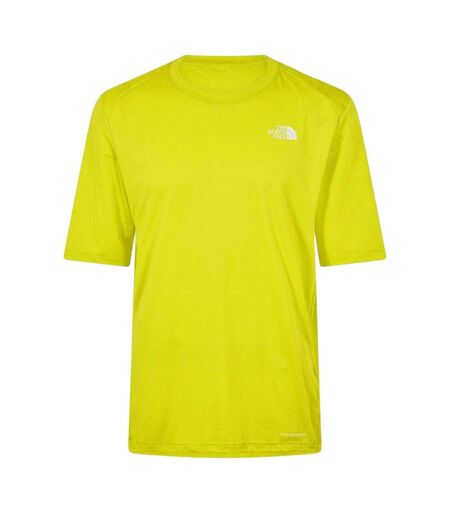 Mens Shadow Performance T-shirt Green Sulphur The North Face