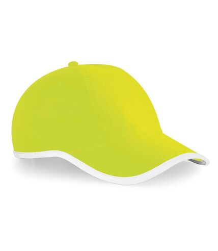 Beechfield Enhanced-viz / Hi Vis Baseball Cap / Headwear (Fluorescent Yellow) - UTRW205