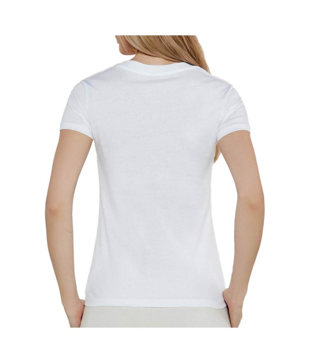 T-shirt blanc femme calvin klein jeans gradient - m-2