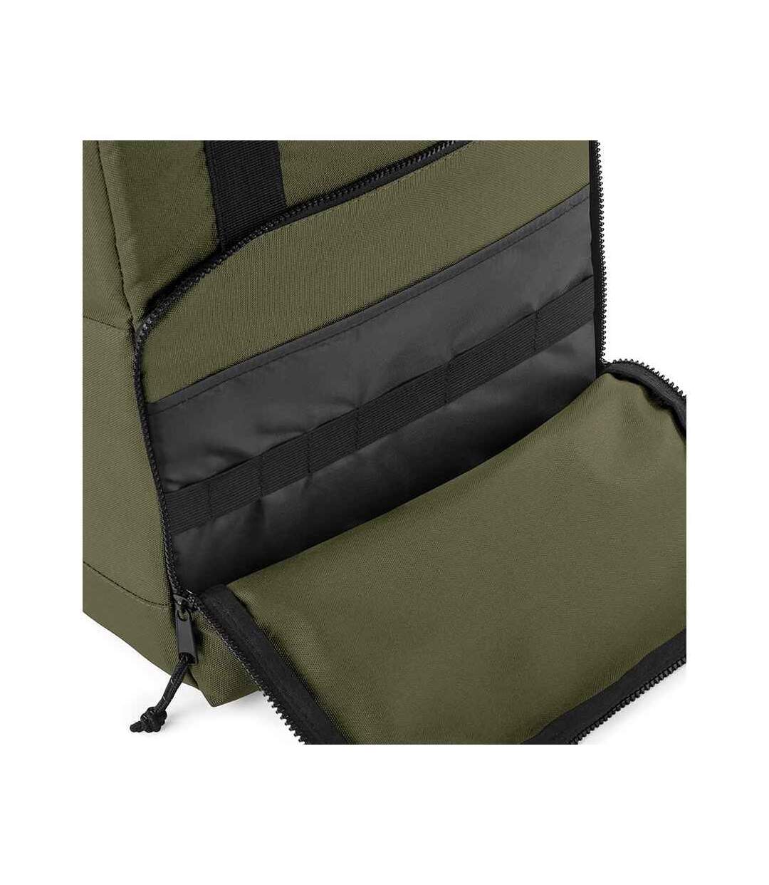 Sac à dos taille unique vert militaire Bagbase