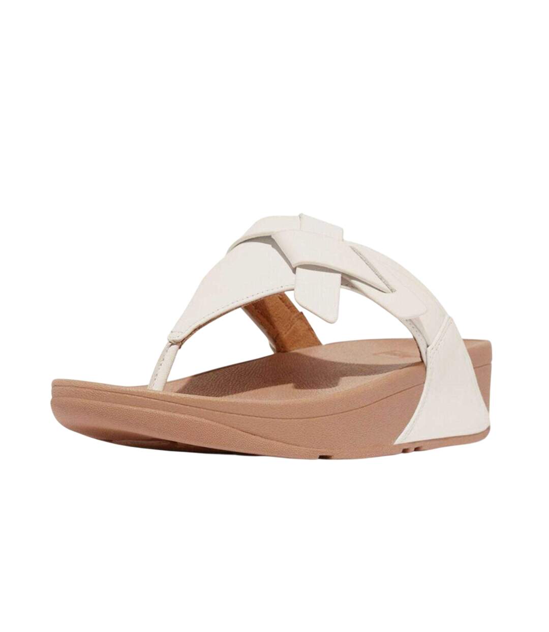 Sandales Motif/style À Nœud Lulu Femme Blanc Fit Flop-1