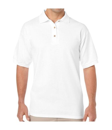 Polo Adulte Blanc Gildan