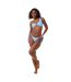 Haut De Maillot De Bain Motif/style Asymétrique Femme Bleu Foncé Jack Wills-1