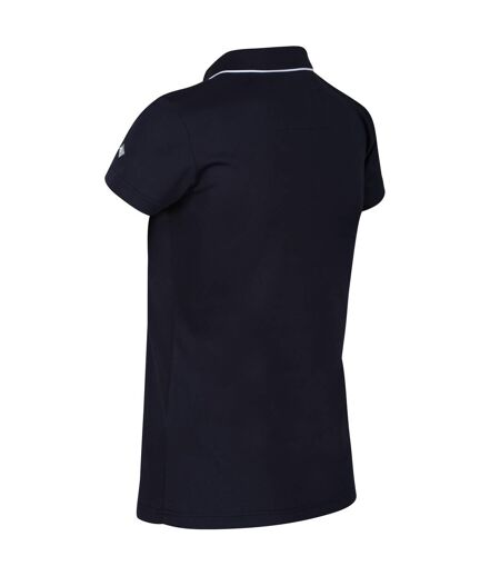 Polo Manches Courtes Maverick Femme Bleu Marine Regatta