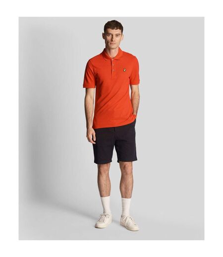 Polo Uni Homme Rouge Lyle & Scott