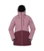 Womens/ladies Alpine Waterproof Padded Ski Jacket Dusky Purple Mountain Warehouse-2