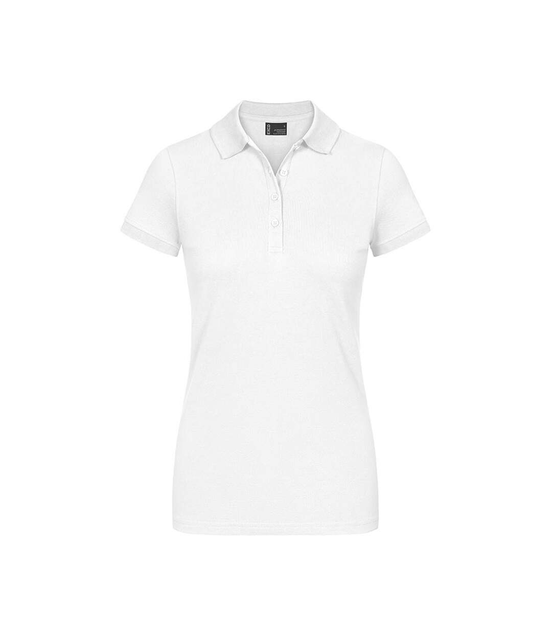 Polo Excd Femme Blanc Promodoro-1