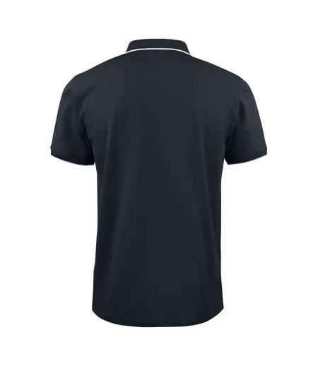 Polo Greenville Homme Noir James Harvest
