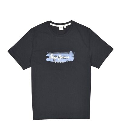 T-shirt noir/bleu homme pepe jeans picthon- - l