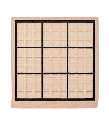 Sudoku wooden board game 3.1cm x 22.5cm x 23.5cm wood MidOcean