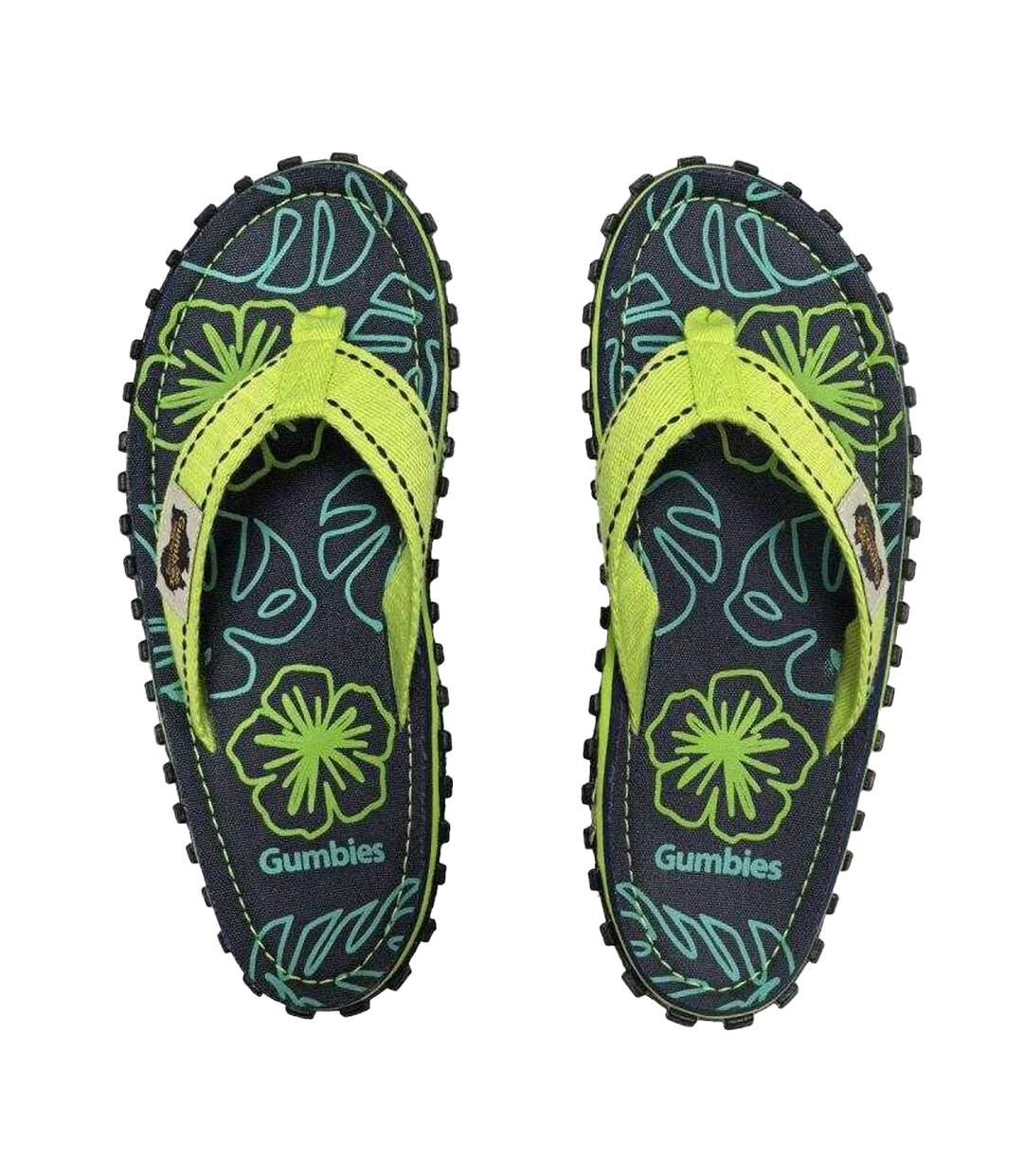 Tongs Islander Femme Vert Gumbies-3