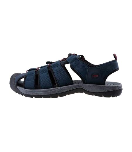 Mens Keniser Sandals Navy Black Dark Red Elbrus