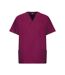 Unisex Adult Work Tunic Bordeaux Exner-1