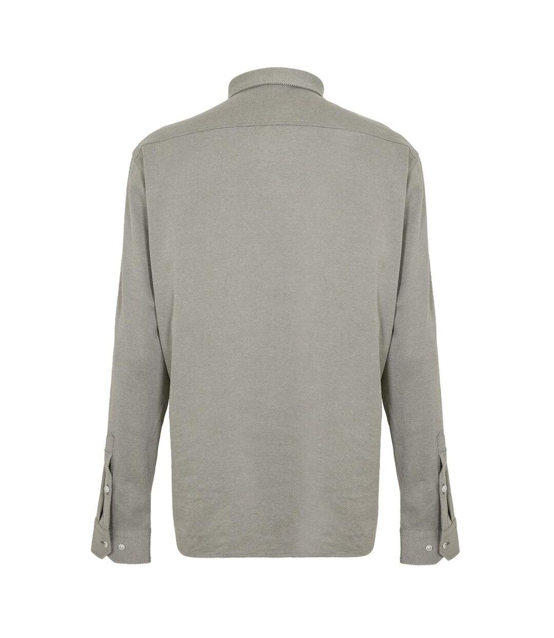 Chemise Motif/style Logo Motion Homme Beige Foncé Boss-3