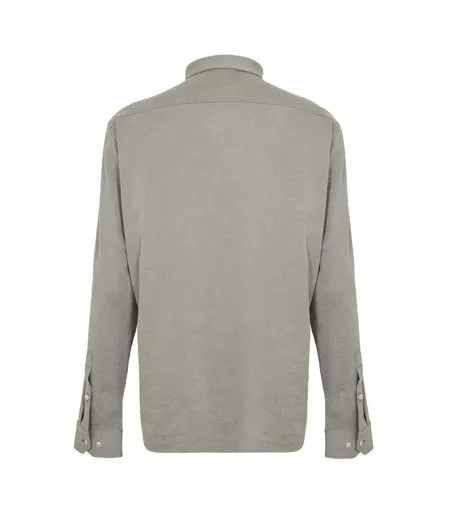 Chemise Motif/style Logo Motion Homme Beige Foncé Boss