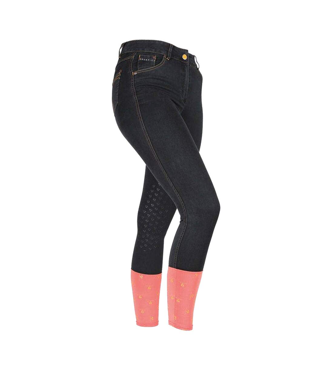 Pantalon d´équitation putney femme noir Aubrion-2