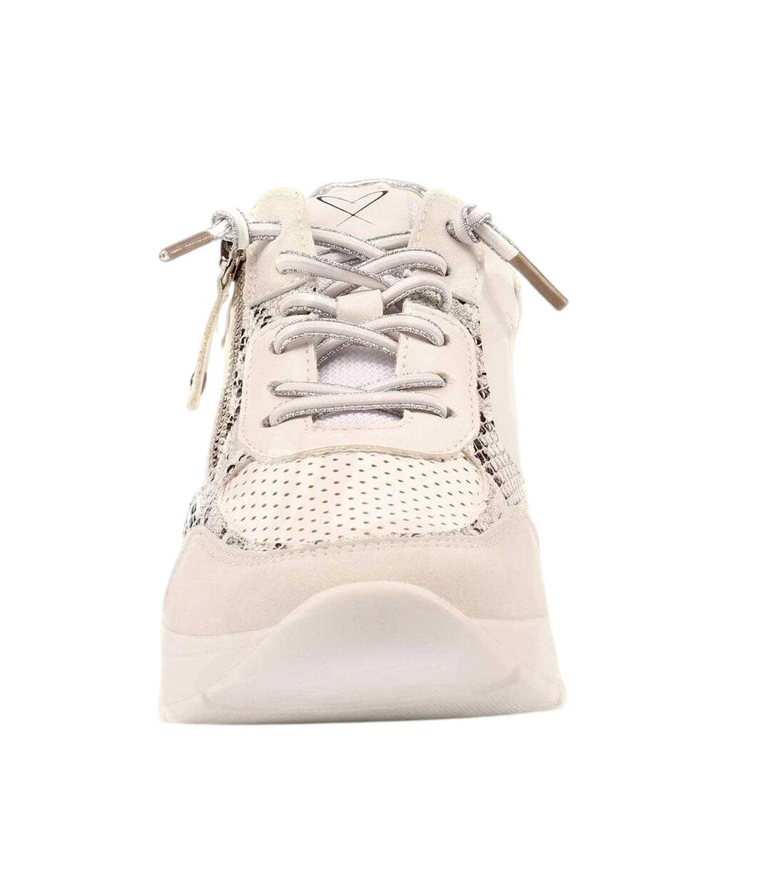 Baskets Bailey Femme Argenté Lunar-3