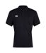 Mens Club Dry Polo Shirt Black Canterbury-2