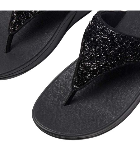 Sandales Style Scintillant Femme Noir Fit Flop