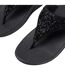 Sandales Style Scintillant Femme Noir Fit Flop-4
