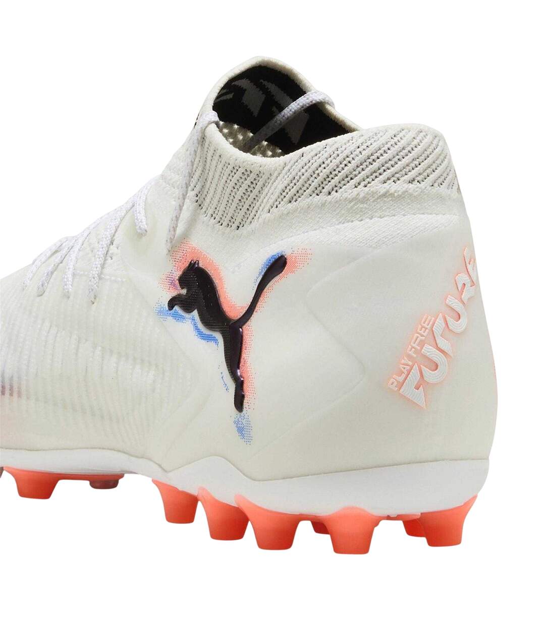Mens Future 8 Firm Ground Football Boots  White Puma-2