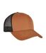 Casquette Trucker Motif/style Rétro Caramel Noir Flexfit-2