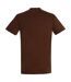 T-shirt manches courtes imperial homme marron SOLS