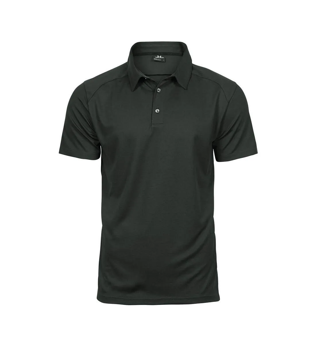 Mens Luxury Sport Polo Shirt Dark Green Tee Jays-1