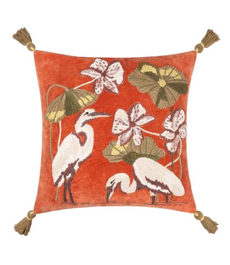 Housse de coussin kushiro 50 cm x 50 cm corail Wylder Wylder