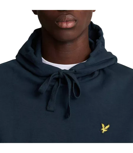 Sweat À Capuche Homme Bleu Marine Lyle & Scott