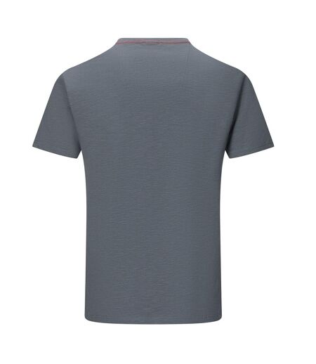 T-shirt Motif/style Logo Finlo Homme Gris Foncé Regatta