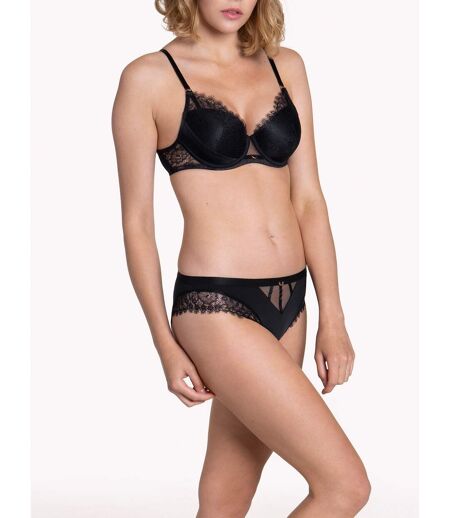 Slip Rose noir Lisca